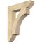 Ekena Millwork Westlake Slat Rough Sawn Bracket, Douglas Fir, 4"W x 20"D x 24"H BKT04X20X24WTL06RDF - alternate 1